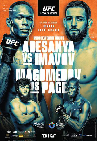 UFC Fight Night: Adesanya vs. Imavov