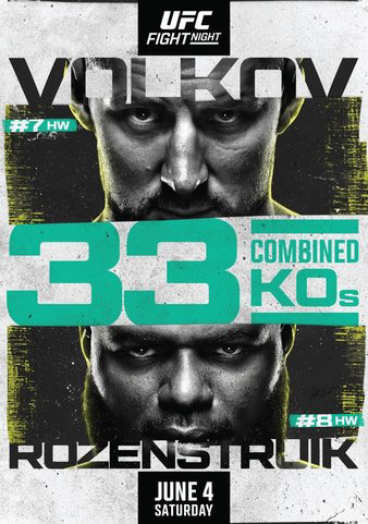 UFC Fight Night: Volkov vs. Rozenstruik