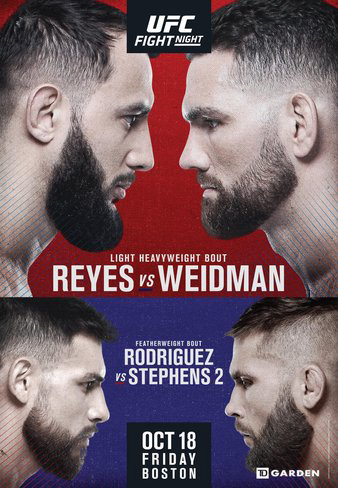 UFC on ESPN 6: Reyes vs. Weidman