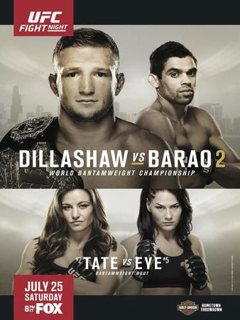 UFC on FOX 16: Dillashaw vs. Barao 2